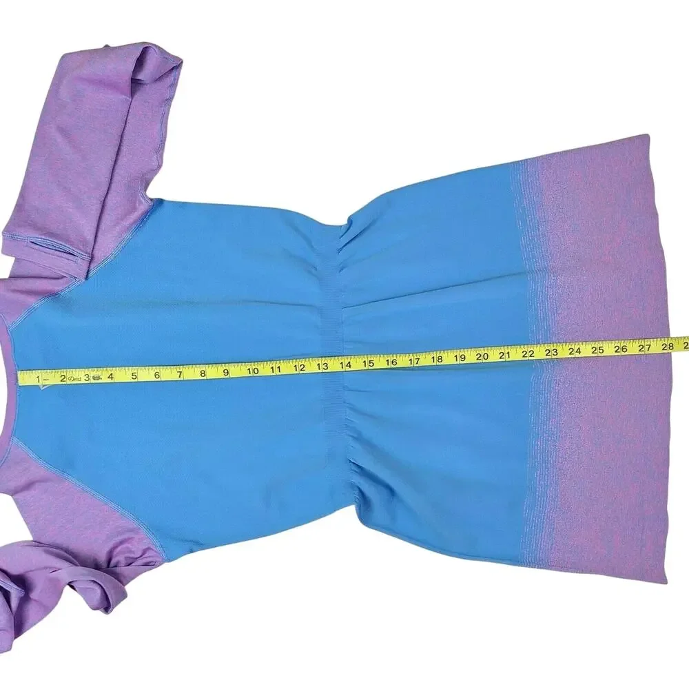 Ivivva Girls Dress Officially Awesome SZ 14 Blue